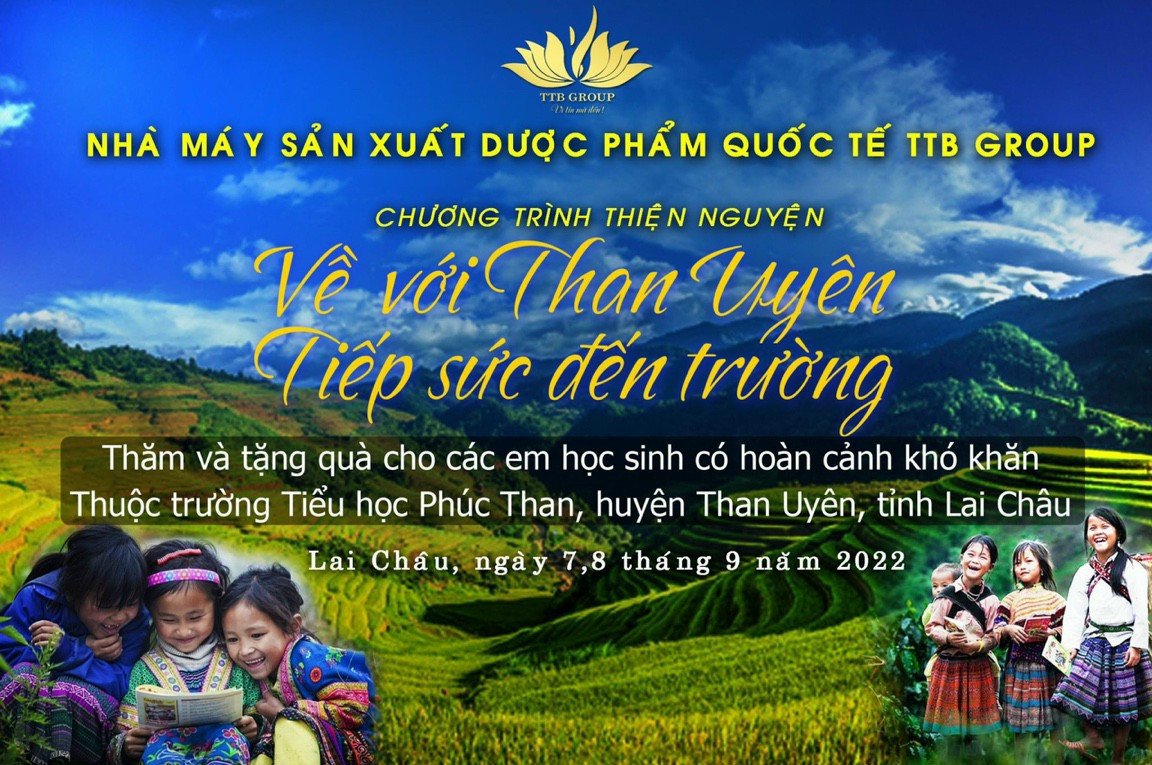 TTB GROUP- TIẾP SỨC ĐẾN TRƯỜNG CÙNG CÁC EM NHỎ VÙNG CAO