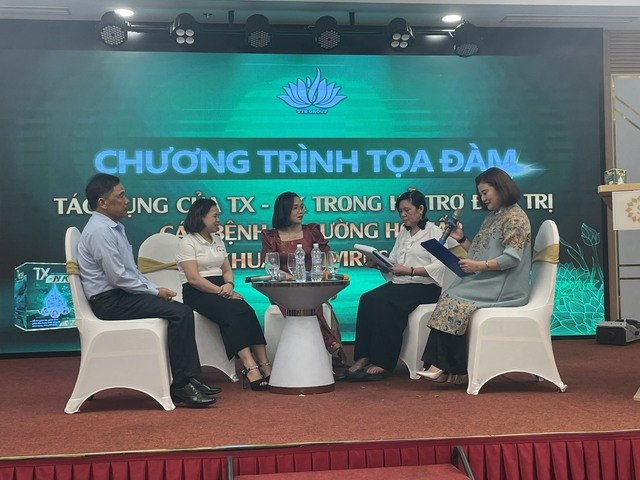 Thái Bình: TTB Group tổ chức lễ ra mắt sản phẩm thực phẩm chức năng hỗ trợ điều trị viêm họng, viêm phế quản. - Ảnh 1. Thái Bình: TTB Group tổ chức lễ ra mắt sản phẩm thực phẩm chức năng hỗ trợ điều trị viêm họng, viêm phế quản. - Ảnh 1.