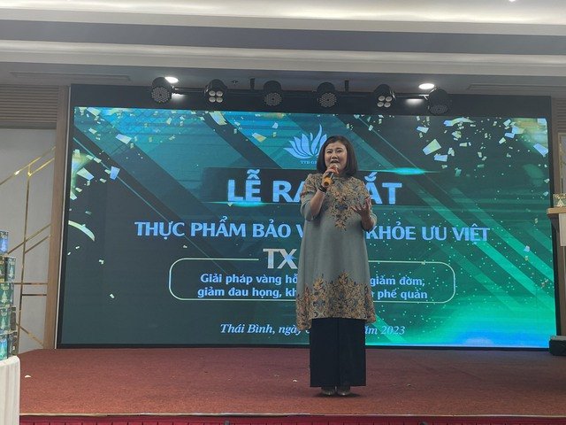 Thái Bình: TTB Group tổ chức lễ ra mắt sản phẩm thực phẩm chức năng hỗ trợ điều trị viêm họng, viêm phế quản. - Ảnh 3. Thái Bình: TTB Group tổ chức lễ ra mắt sản phẩm thực phẩm chức năng hỗ trợ điều trị viêm họng, viêm phế quản. - Ảnh 3.
